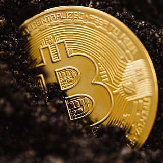 Sample photo of a bitcoin