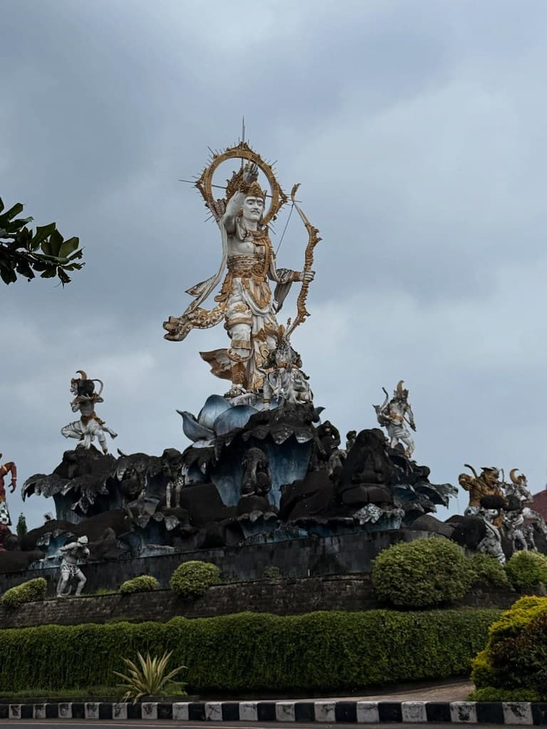 A photo of Sleeping Buddha in a Pagoda in Vietnam
