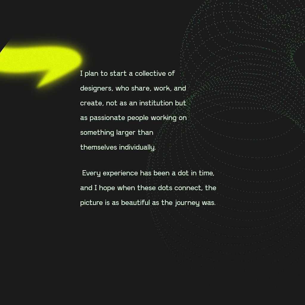 A creative talking about a journey through time and hoping it was worth it.